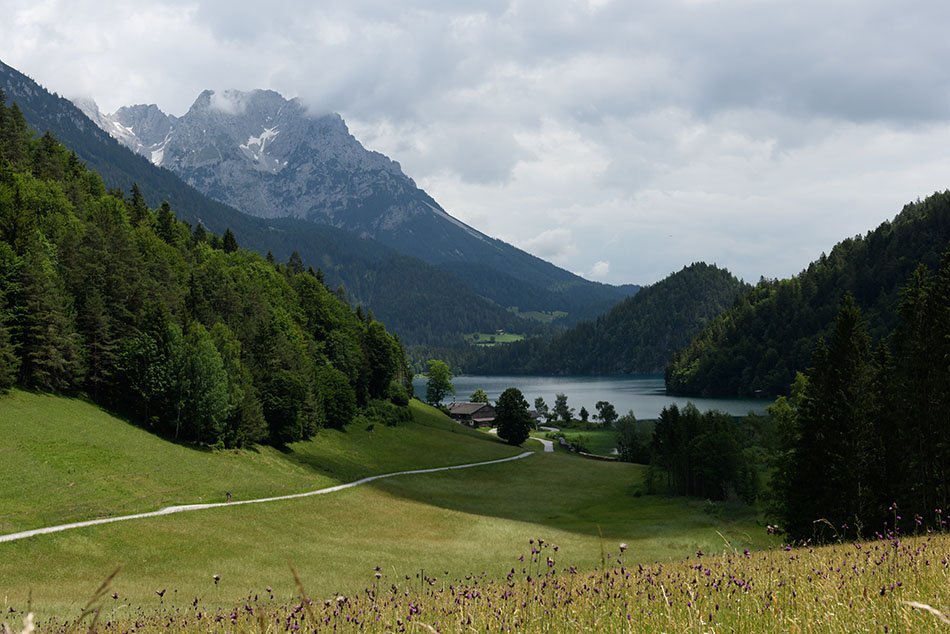 Hintersteiner See, Wilder Kaiser, Austria.