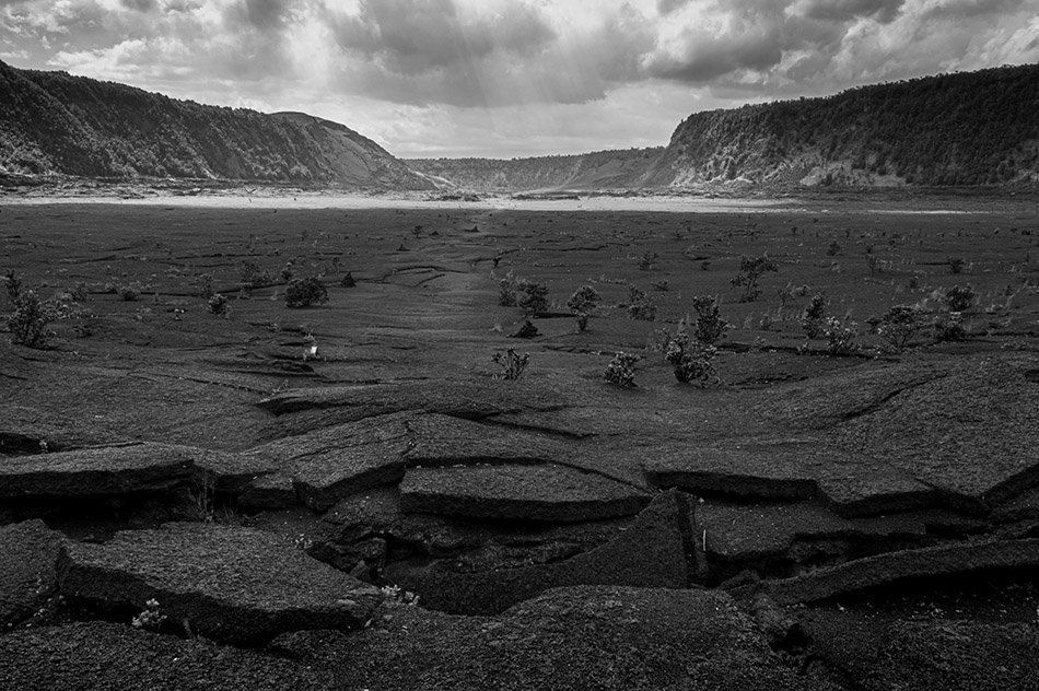 Kīlauea Iki Crater, Volcanoes National Park, Big Island Hawaii.