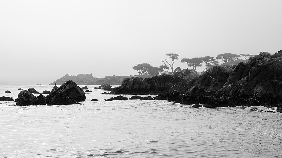 17-Mile Drive, Pacific Grove, California.