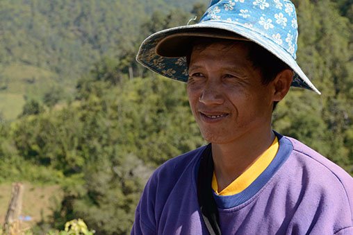 A Thai rice farmer.