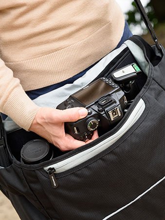 A specialist camera bag.