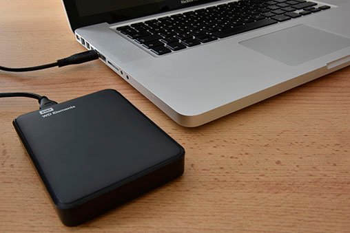 Portable hard drive.