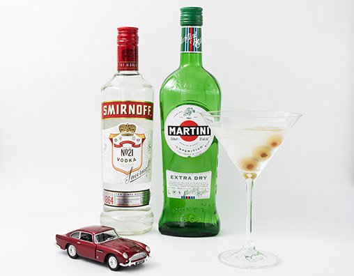 Shaken. Not stirred.