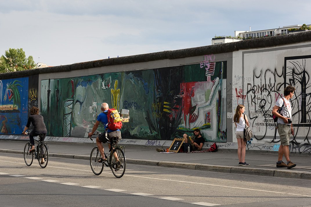 The East Side Gallery.