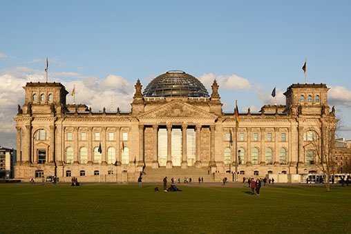 The Reichstag.